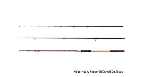 DELPHIN - Prut Magma M3 Medium Feeder 360 cm 120 g 3 díly