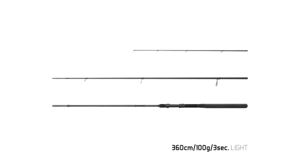 DELPHIN - Prut Magma Reaxe 30T 100 g 3,6 m 3 díly