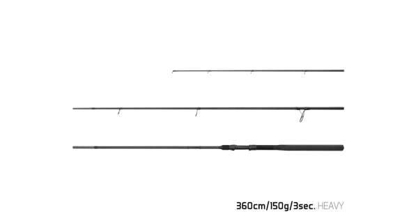 DELPHIN - Prut Magma Reaxe 30T 150 g 3,6 m 3 díly