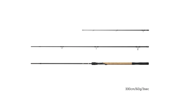 DELPHIN - Prut Method CONXEPT + 3 špičky 330 cm 60 g 3 díly