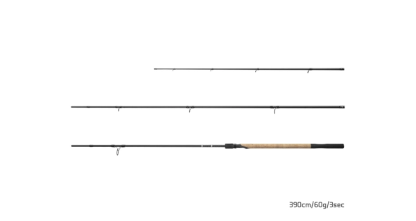 DELPHIN - Prut Method CONXEPT + 3 špičky 390 cm 60 g 3 díly
