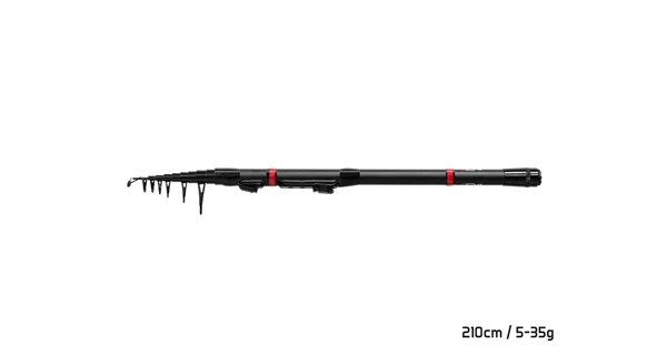 DELPHIN - Prut PocketRocket 2,1 m 5-35 g