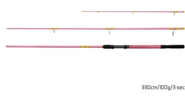 DELPHIN - Prut Queen Feeder 3,3 m 100 g + 3 špičky