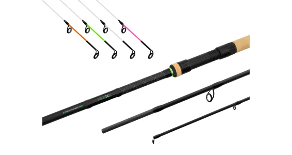 DELPHIN - Prut Reaxe Feeder Light 3,3 m 100 g 3 díly