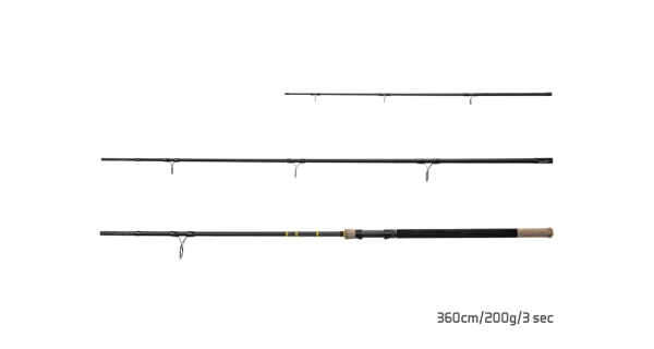 DELPHIN - Prut River Trophy NXT + 4 špičky 3,6 m 200 g 3 díly