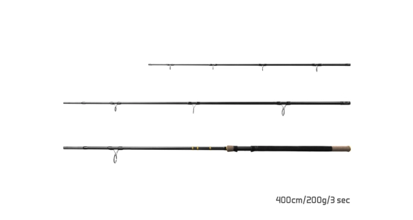DELPHIN - Prut River Trophy NXT + 4 špičky 4 m 200 g 3 díly