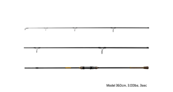 DELPHIN - Prut Symbol Carper 3 lb 3,6 m 3 díly