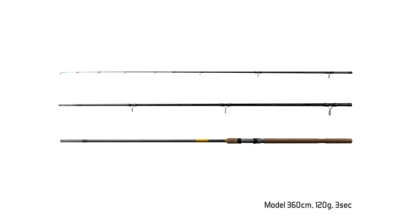 DELPHIN - Prut Symbol Feeder 2 360 cm 120 g 3 díly
