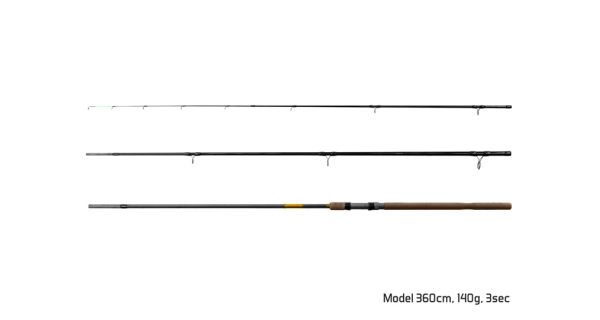 DELPHIN - Prut Symbol Feeder 2 360 cm 140 g 3 díly