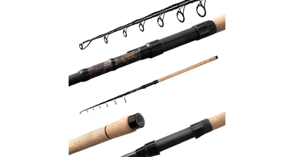 DELPHIN - Prut Tele BANX CamoCORK 3,6 m 3 lb 8 dílů