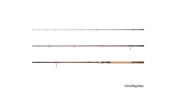 DELPHIN - Prut Vulkán NXT 420 cm 65 g 3 díly