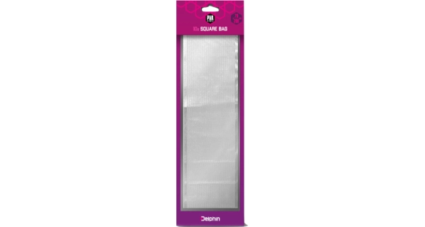DELPHIN - PVA sáček hranatý PVA n'tastic 120x60 mm 10 ks