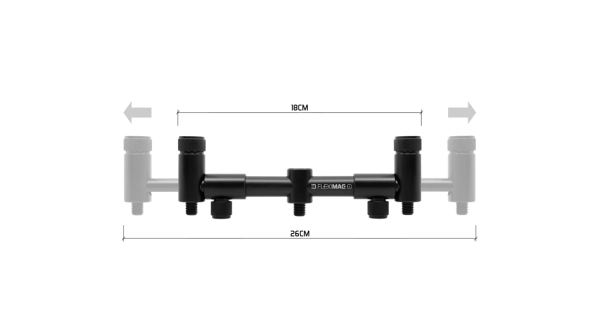 DELPHIN - Roztahovací hrazda na pruty FlexiMAG BUZZ L