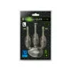 DELPHIN - Sada krmítek s formičkou Method QUIX Reaxe L 3+1 30 g + 40 g + 50 g