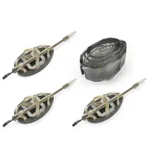 DELPHIN - Sada krmítek s formičkou Method QUIX Reaxe L 3+1 30 g + 40 g + 50 g