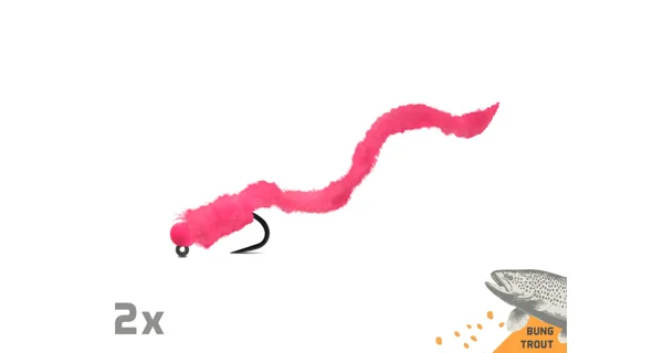 DELPHIN - Sada umělých mušek FLY Bung Trout 10 ks