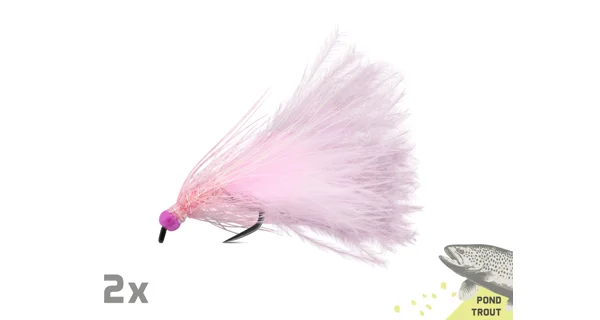 DELPHIN - Sada umělých mušek FLY Pond Trout 10 ks