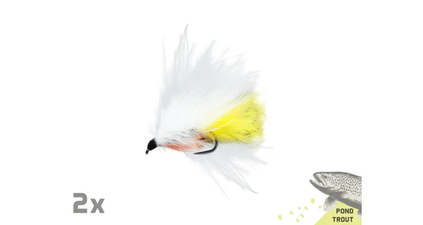 DELPHIN - Sada umělých mušek FLY Pond Trout 10 ks