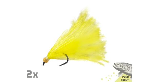 DELPHIN - Sada umělých mušek FLY Pond Trout 10 ks