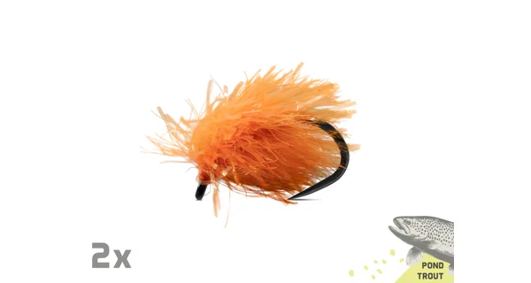 DELPHIN - Sada umělých mušek FLY Pond Trout 10 ks