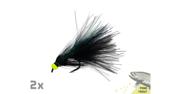 DELPHIN - Sada umělých mušek FLY Pond Trout 10 ks