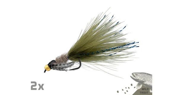 DELPHIN - Sada umělých mušek FLY Wild Trout 10 ks