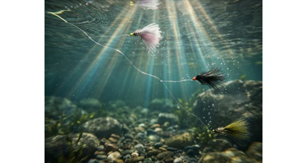 DELPHIN - Sada umělých mušek FLY Wild Trout 10 ks