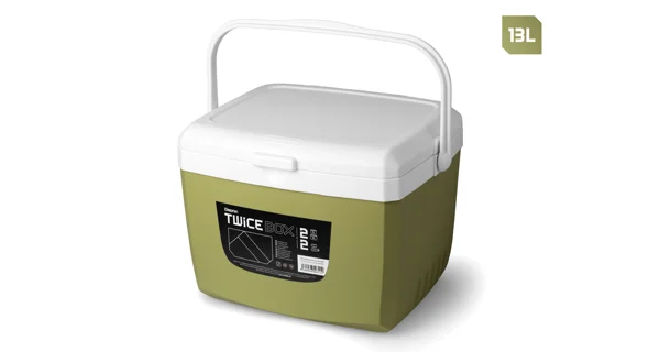 DELPHIN - Set chladících boxů TwiceBOX 2v1 5 l+3 l 2x 400 ml