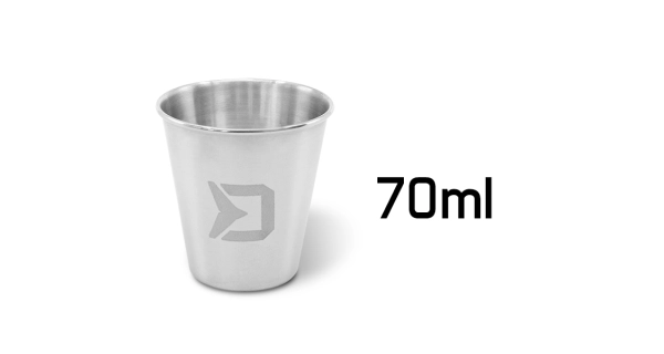 DELPHIN - Set nerezových pohárků Reset XL 4v1