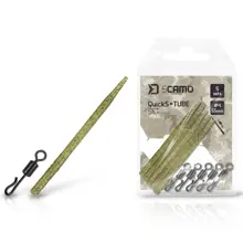 DELPHIN - Set převleky proti zamotání a obratlíky sCAMO QuickS vel. 4 + Tube 5 ks