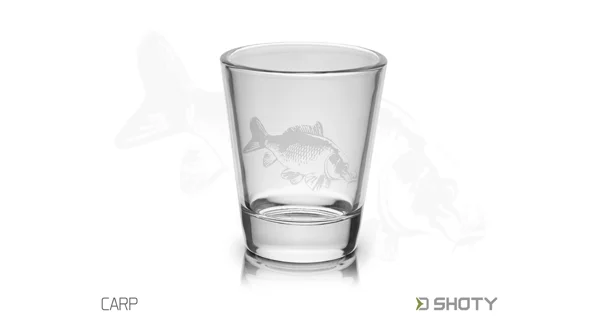 DELPHIN - Set skleněných skleniček SHOTY 6v1 55 ml 6 ks