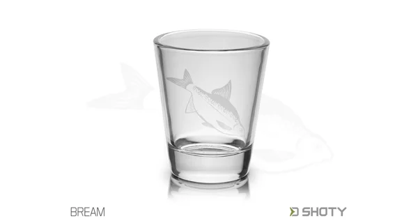 DELPHIN - Set skleněných skleniček SHOTY 6v1 55 ml 6 ks