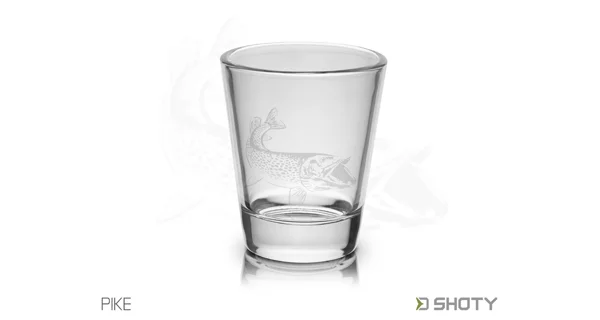 DELPHIN - Set skleněných skleniček SHOTY 6v1 55 ml 6 ks