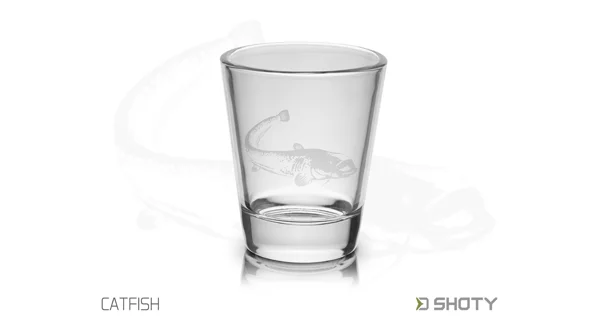 DELPHIN - Set skleněných skleniček SHOTY 6v1 55 ml 6 ks