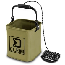 DELPHIN - Skládací vědro CUBO 5 l + Provaz 5 m