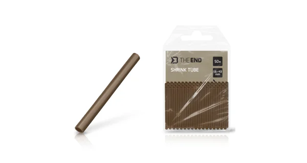 DELPHIN - Smršťovací hadička TheEND Hnědá 43x1,6 mm 50 ks