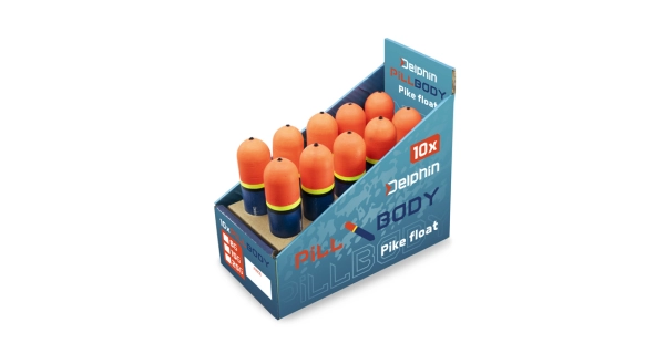 DELPHIN - Splávek na štiky PillBODY 25 g