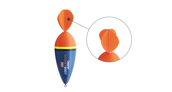 DELPHIN - Splávek na štiky RocketBODY 15 g