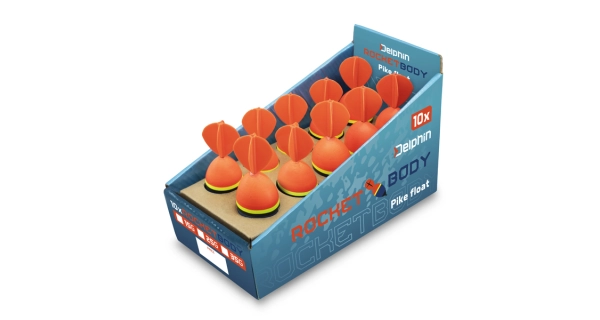 DELPHIN - Splávek na štiky RocketBODY 25 g