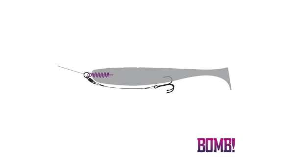 DELPHIN - Šroubovací systém BOMB! Twisto O-Lock 3 cm 5 ks