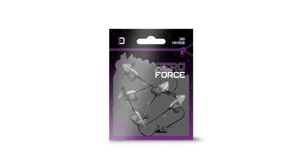 DELPHIN - Standup jig s držákem AeroFORCE vel. 4/0 10 g 5 ks