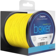 DELPHIN - Sumcová šňůra Boxer Fluo Žlutá 0,50 mm 41,7 kg 1100 m