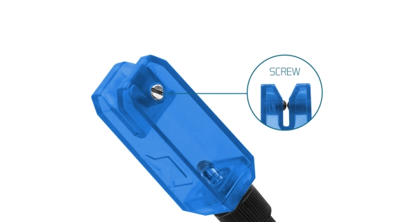DELPHIN - Svítící indikátor LightBLOCK Modrý