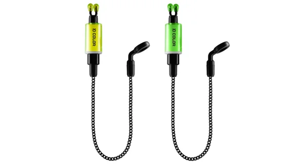 DELPHIN - Swinger sada řetízkových indikátorů Color Zelený Žlutý 2 ks