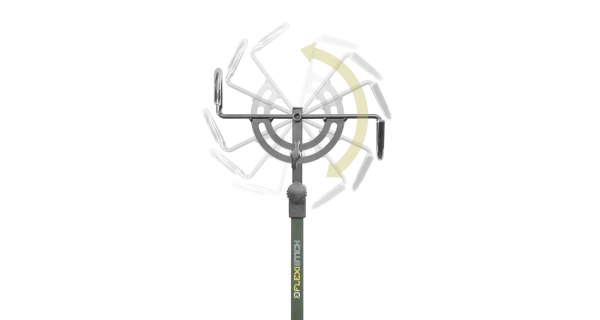 DELPHIN - Teleskopický držák na prut FlexiSTICK