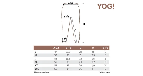 DELPHIN - Tepláky Delphin YOG! vel. S
