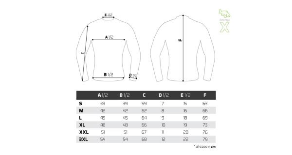 DELPHIN - Termoprádlo EnergyX vrchní díl vel. 2XL
