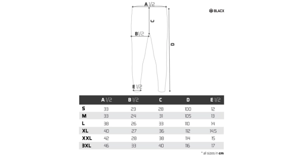 DELPHIN - Termoprádlo Tundra Blacx spodní díl vel. 2XL