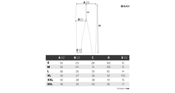 DELPHIN - Termoprádlo Tundra Blacx spodní díl vel. S