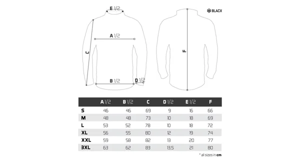DELPHIN - Termoprádlo Tundra Blacx vrchní díl vel. M